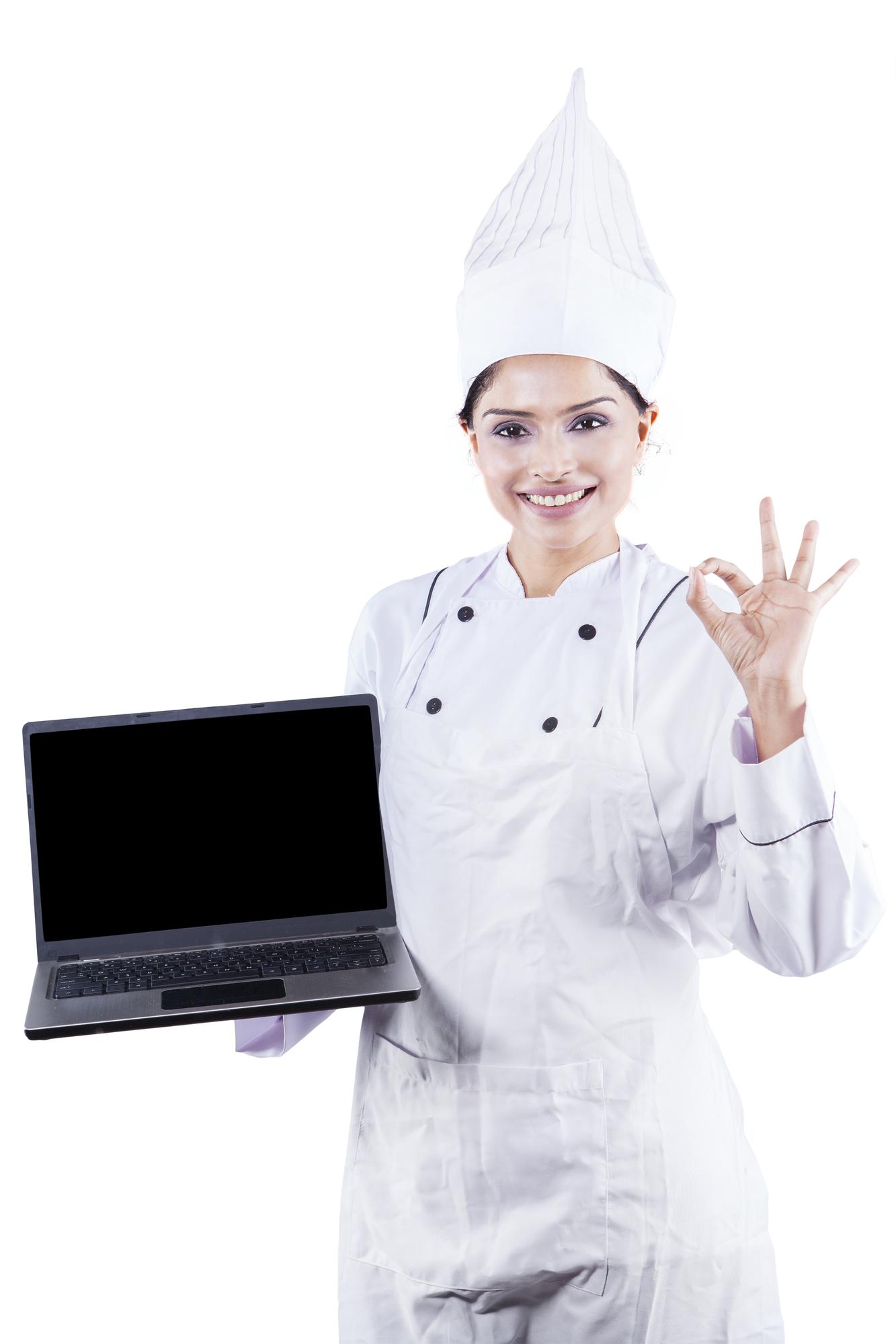 Classe virtuale con chef e partecipanti